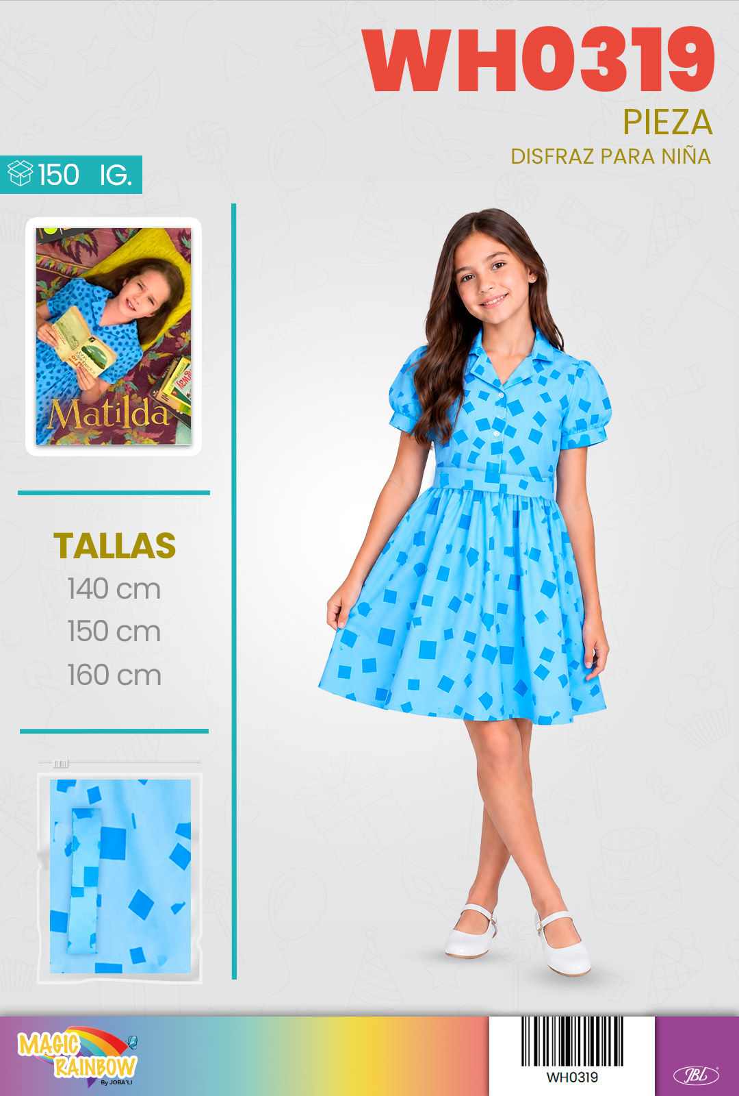 Disfraz para niña
