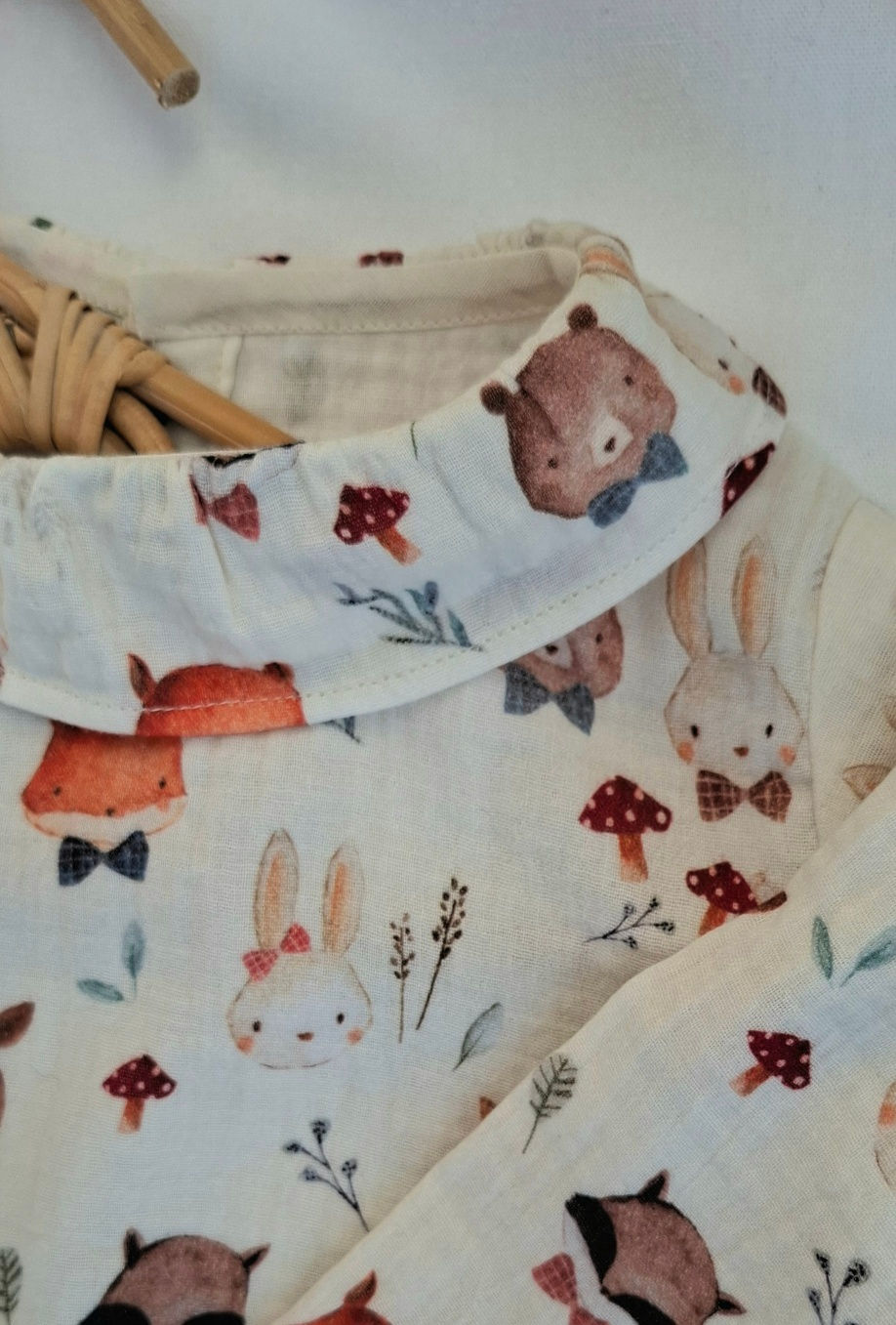 Miniature : Blouse & bloomer "Tête d'animaux" 18 mois