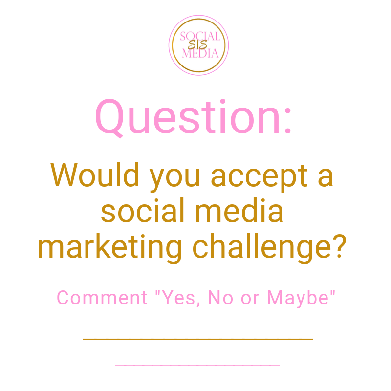 Social Media Marketing Challenge content media