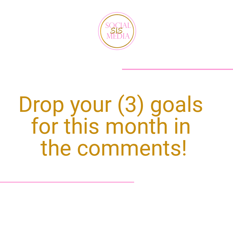 Question: December’s Goals? 🧐 content media