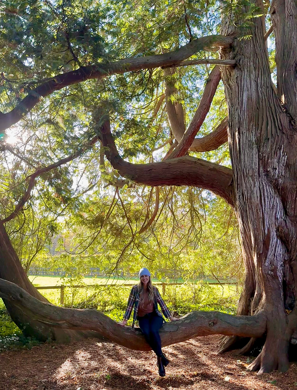 Connecting with mother earth