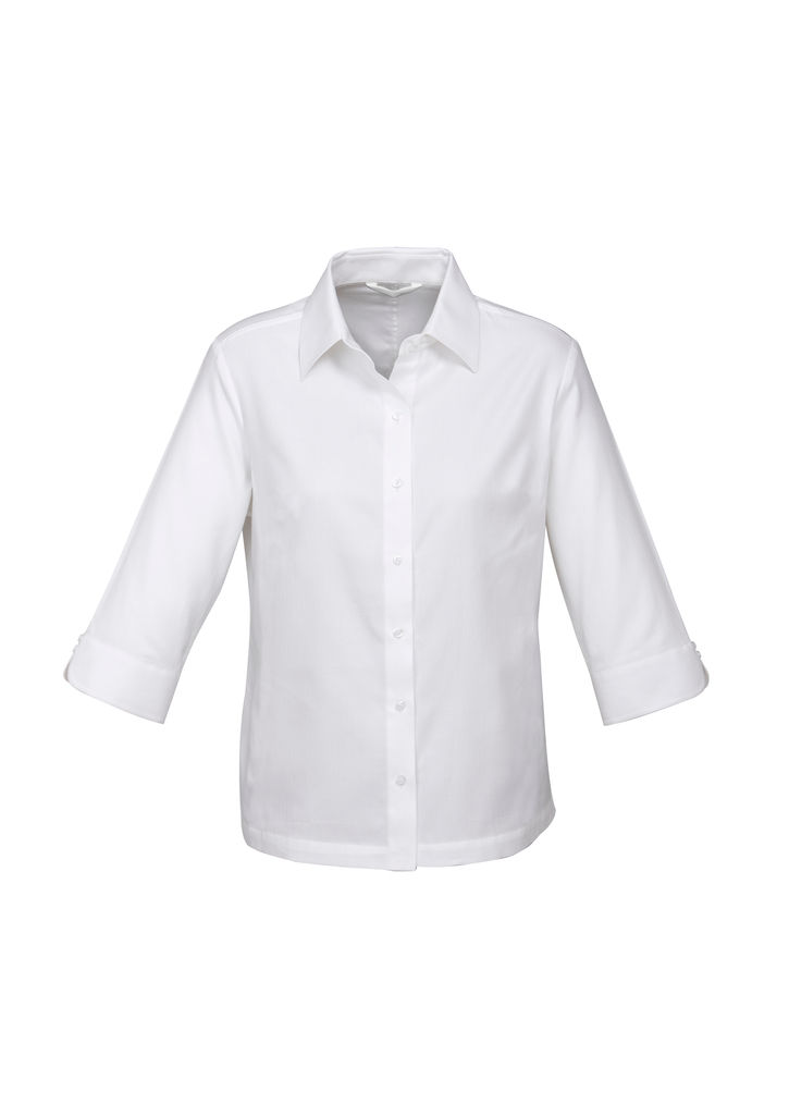 Thumbnail: LADIES LUXE 3/4 SLEEVE SHIRT   S10221