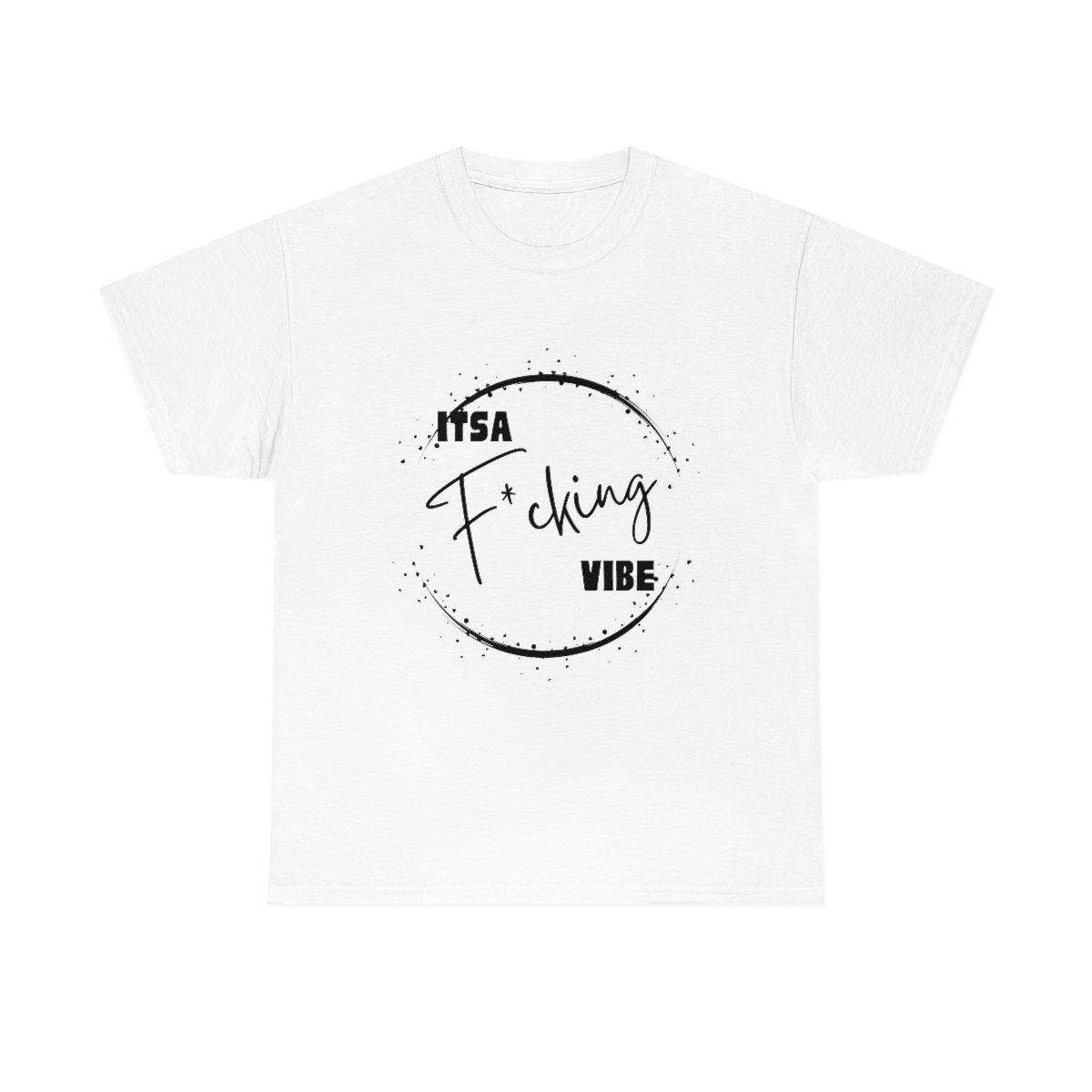 Unisex White Heavy Cotton Tee
