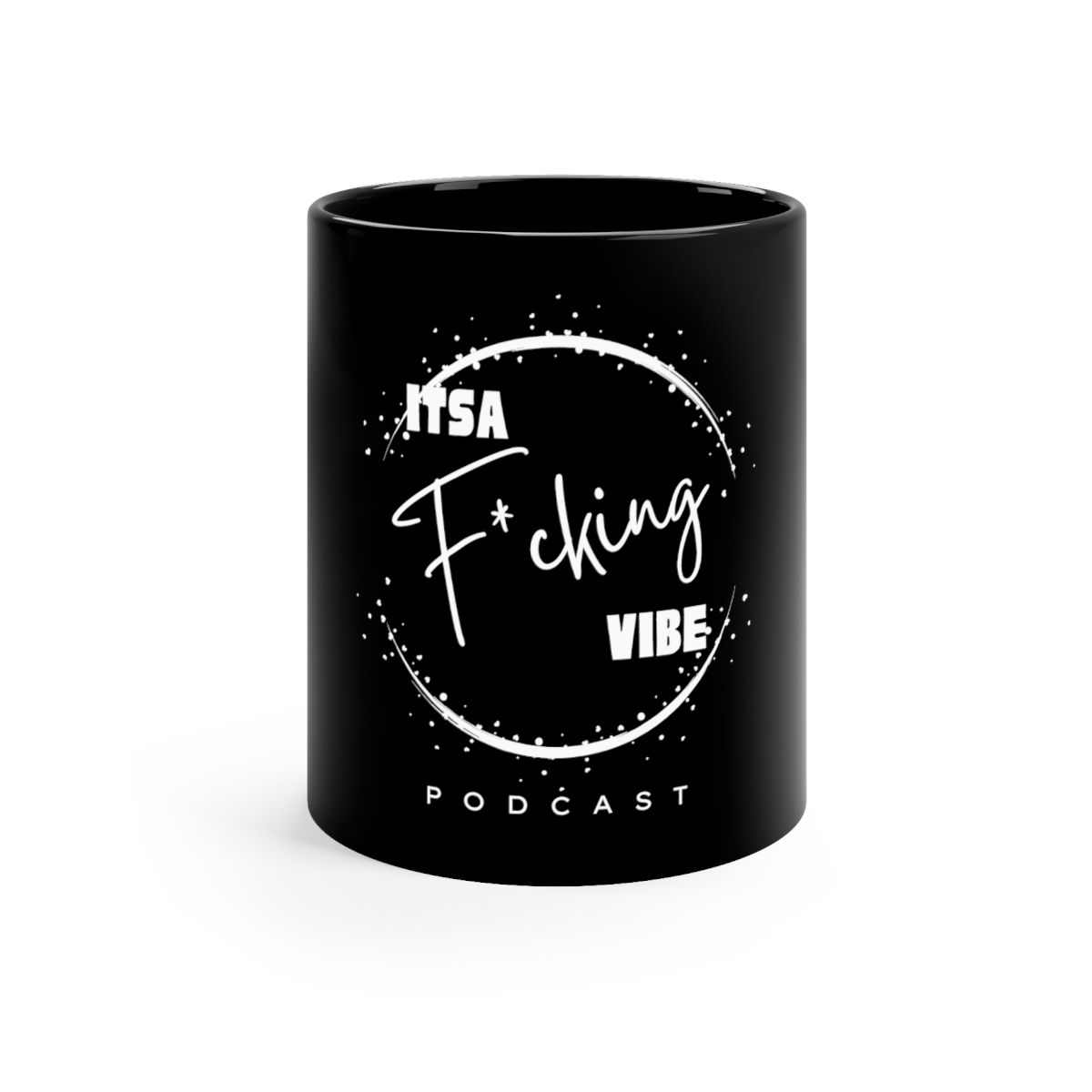 11oz Black Mug