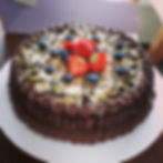 Gluten vrije Chocolade taart