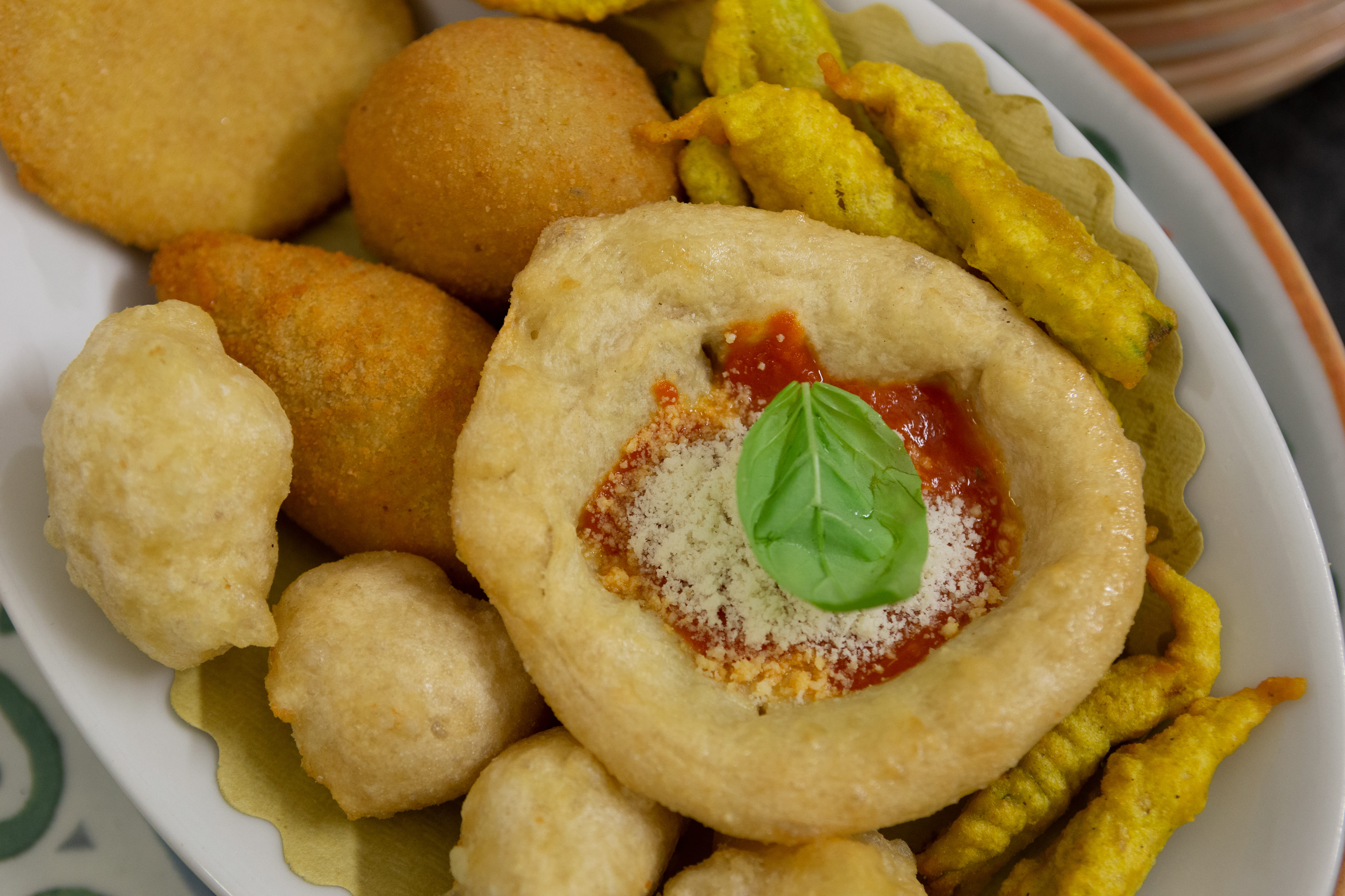 Arranged Food and Objects