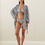 Miniature : Haut bikini Ohau -Blue Summer Meadow - Louise Misha