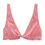 Miniature : Haut bikini Ohau  - Pink mallow romance - Louise Misha