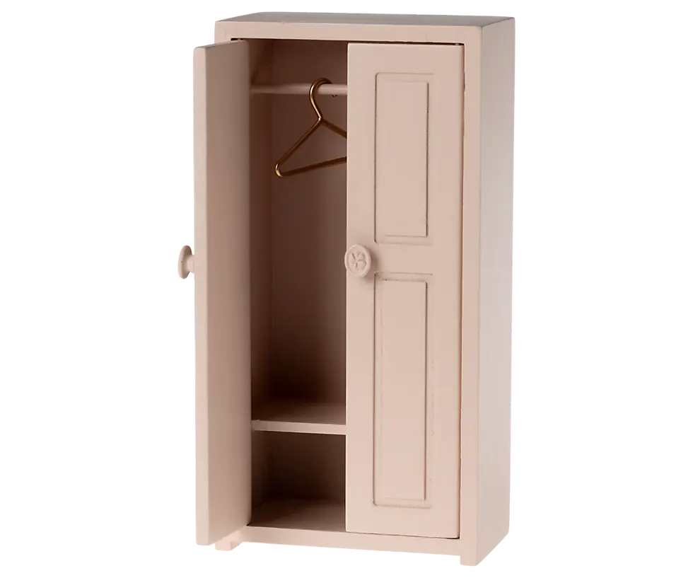 Armoire mini vintage, rose clair- Maileg