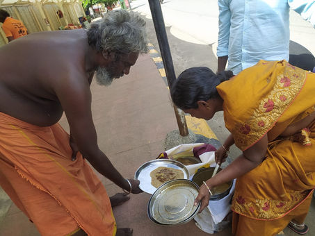 Aadi Kiruthigai Saturday Special Annadhan