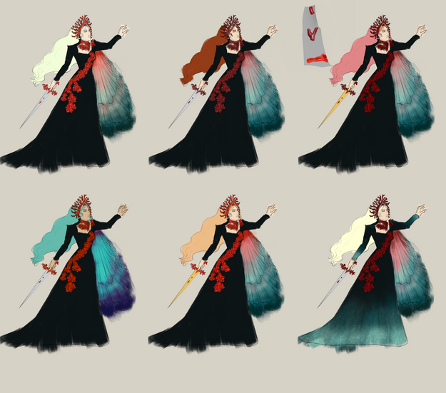 empress colour iterations