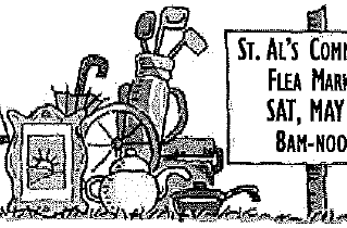 May 1 - St. Aloysius Flea Market