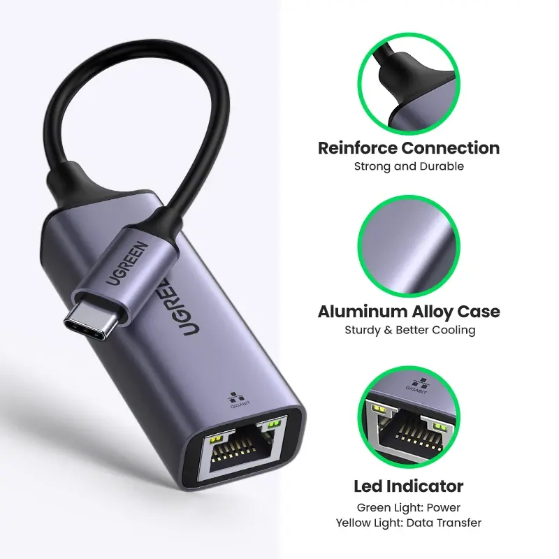 Miniature : Choix de convertisseur USB-C à réseaux Ethernet RJ45