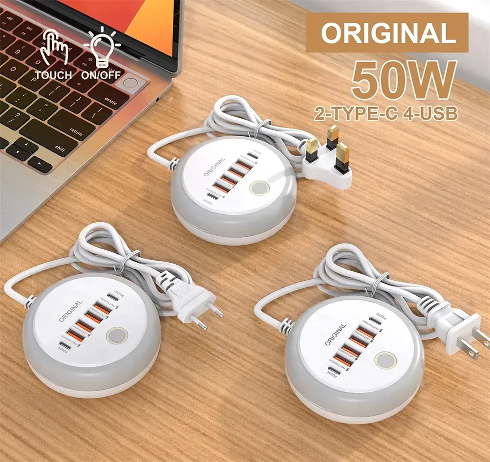 Station de charge USB A et C de 50W
