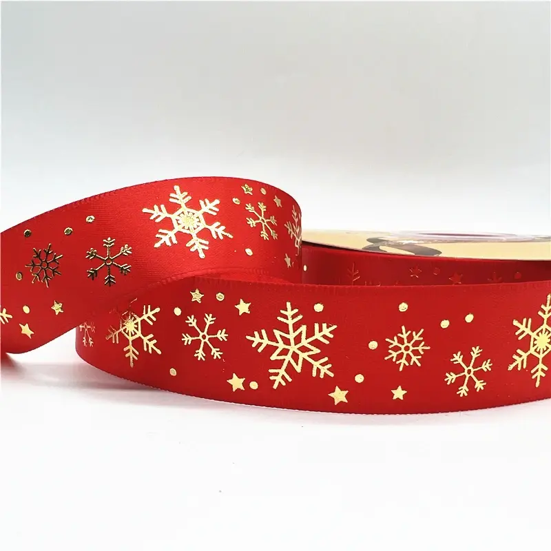 Miniature : Choix de 38 rouleaux de bande d'emballage de cadeau de noël de 25mm x 5yards