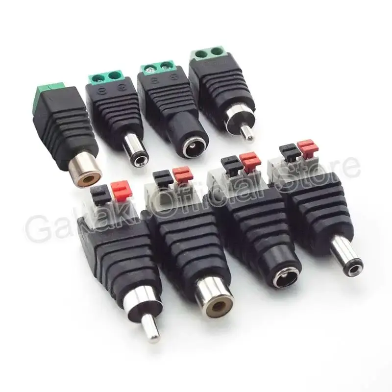 Miniature : Choix de lot de connecteur BNC et 12Vdc (M) et (F)