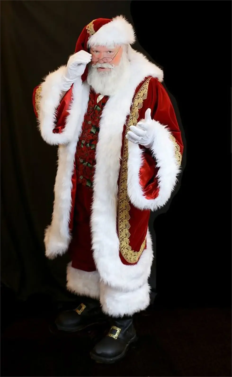 Choix de costume du père noël fait à la main