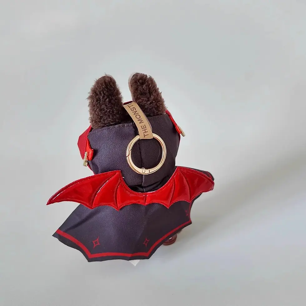 Miniature : Labubu vêtement démon petit vampire
