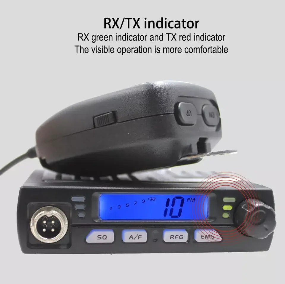 Miniature : Mini radio CB-40M ayant une portée de 5km
