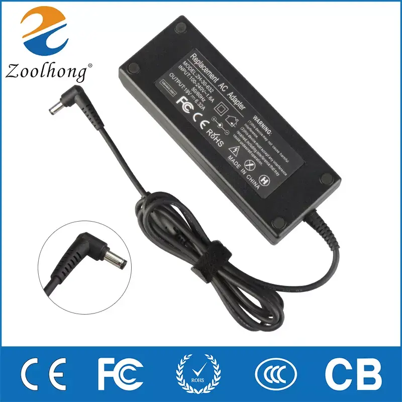 PSU chargeur 19V 6.32A 120W 5.5*2.5MM pour certain Asus ADP BB PA