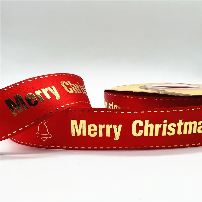 Miniature : Choix de 38 rouleaux de bande d'emballage de cadeau de noël de 25mm x 5yards