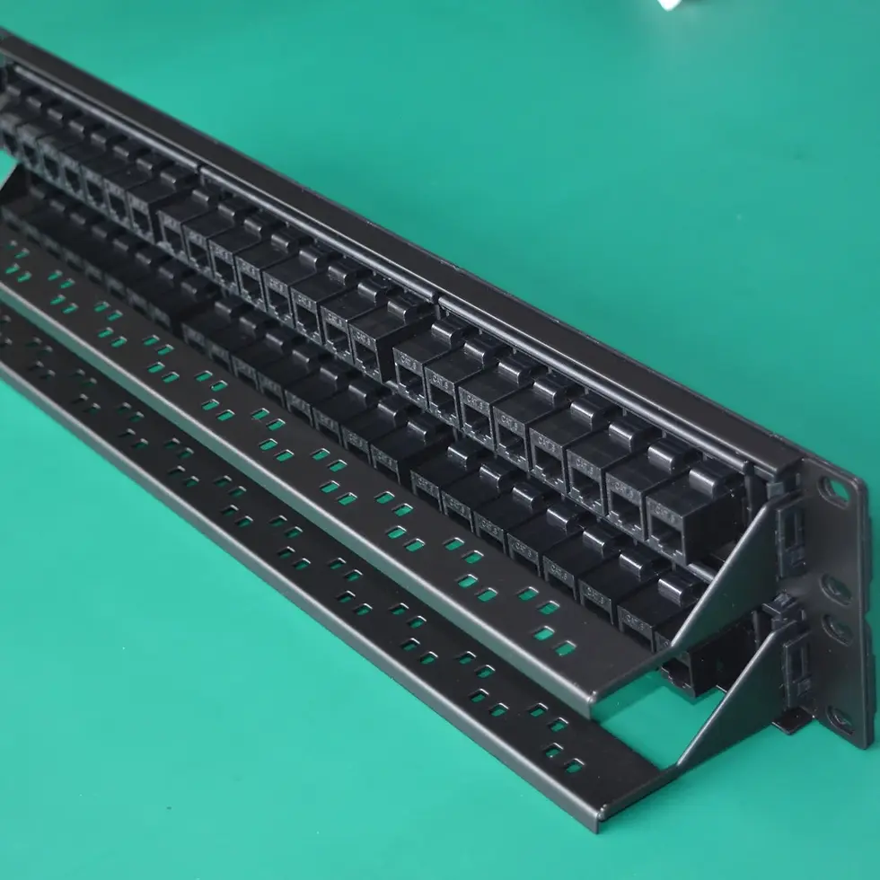 Miniature : Panneaux de connexion Keystone 48 port RJ45 2U 19"