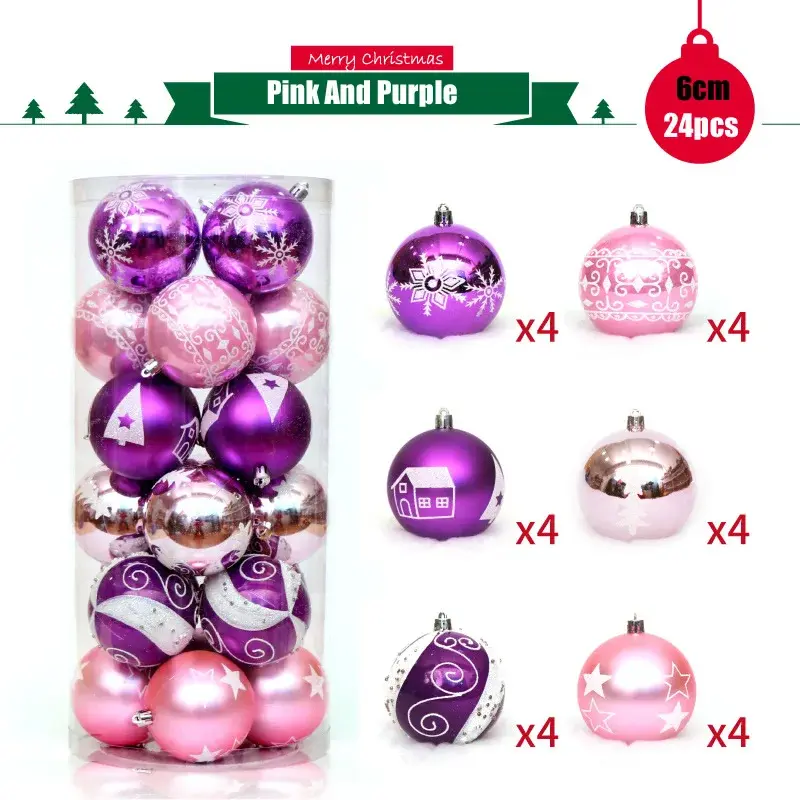 Miniature : Choix de 30 ensembles de 24 ou 30 boules de noël très originale et magnifique