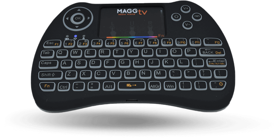Manette clavier / pavé sans-fil de 2.4ghz