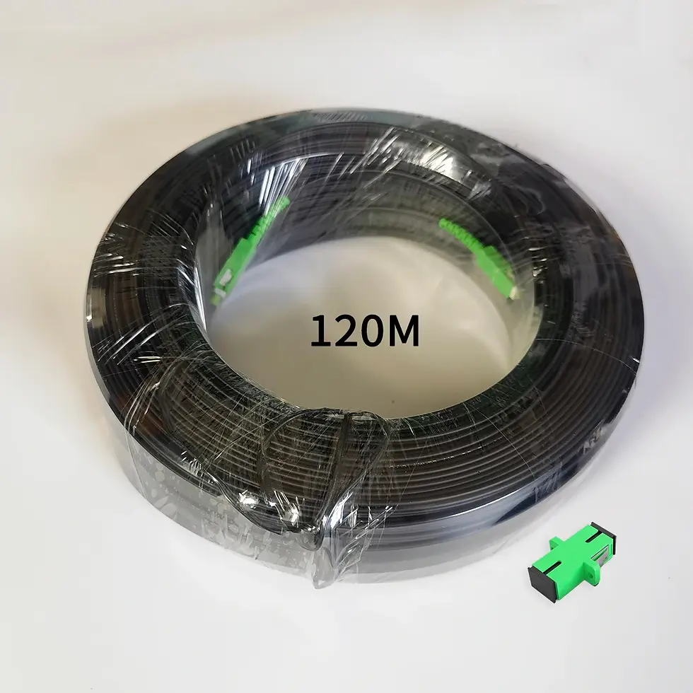 Miniature : Câble de fibre optique simple extérieur SC/APC-SC/APC de 20m a 200m