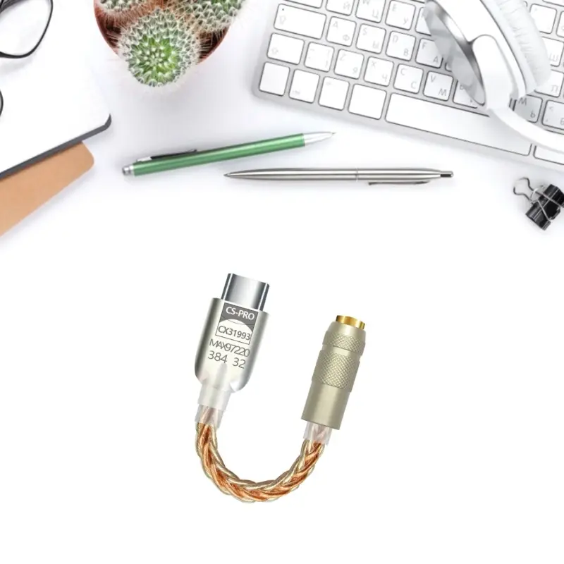 Thumbnail: Adaptateur DAC Type-C vers 3.5mm CS-PRO L'Audio Haute-Fidélité Retrouvé🎧✨