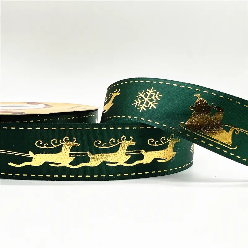 Miniature : Choix de 38 rouleaux de bande d'emballage de cadeau de noël de 25mm x 5yards