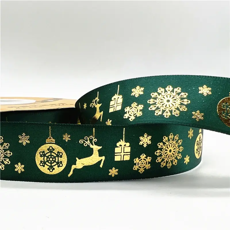 Miniature : Choix de 38 rouleaux de bande d'emballage de cadeau de noël de 25mm x 5yards