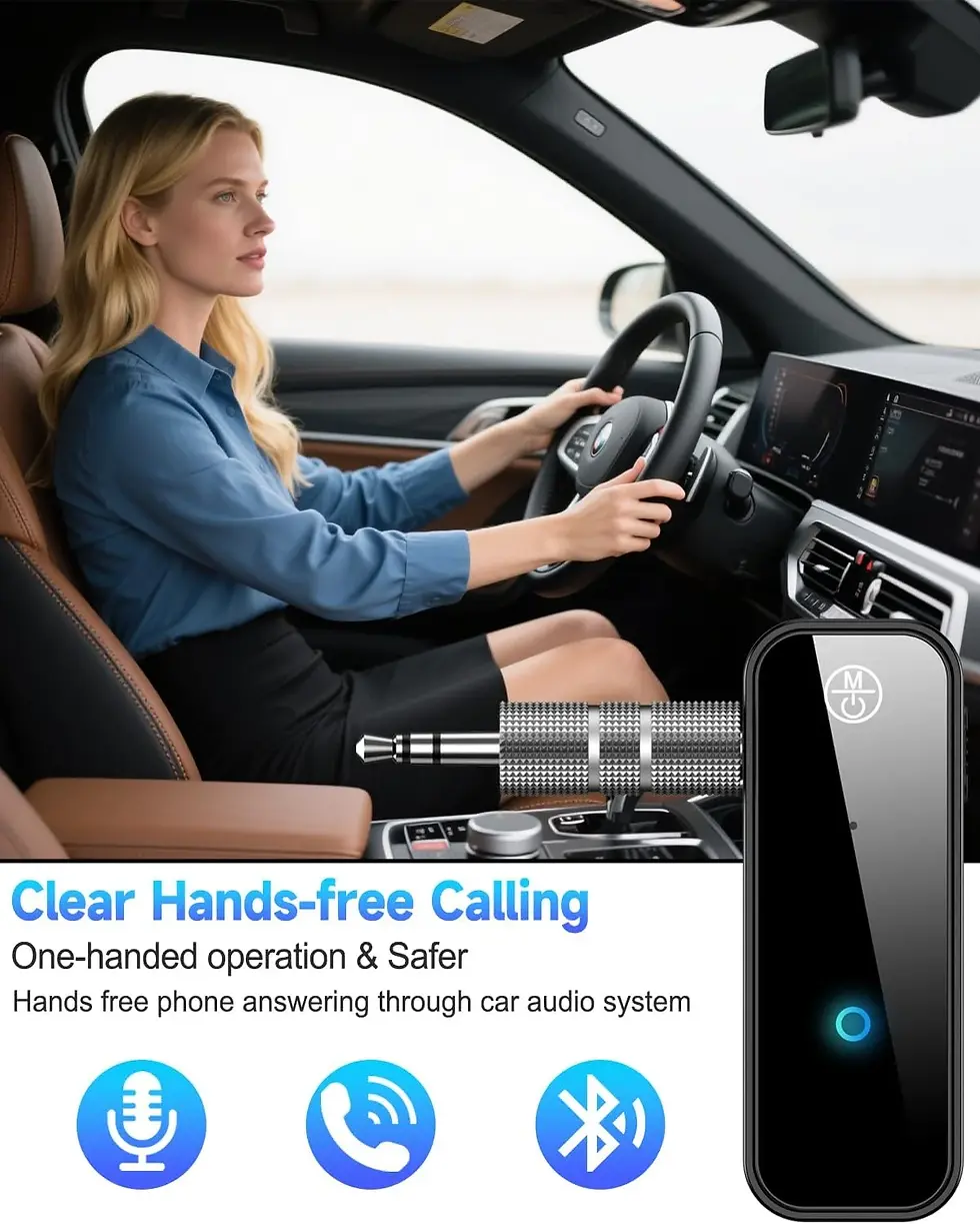 Miniature : Convertisseur 2 sens Bluetooth 5.0 a AUX 3.5mm
