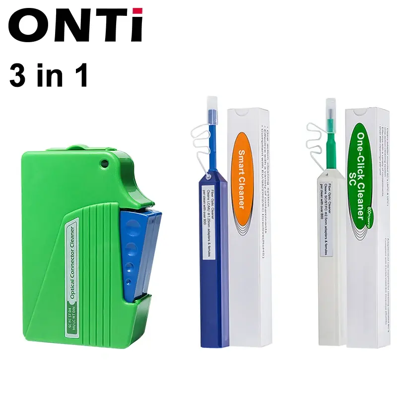 Miniature : Crayon nettoyeur One-Click pour fibre optique 2.5mm SC FC ST et 1.25mm LC MU