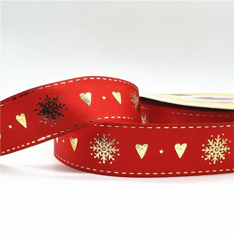 Miniature : Choix de 38 rouleaux de bande d'emballage de cadeau de noël de 25mm x 5yards