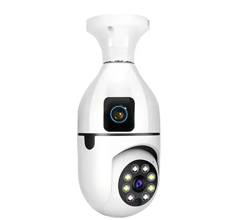 Miniature : Caméra de surveillance automatique WiFi qui se branche dans un socle d'ampoule