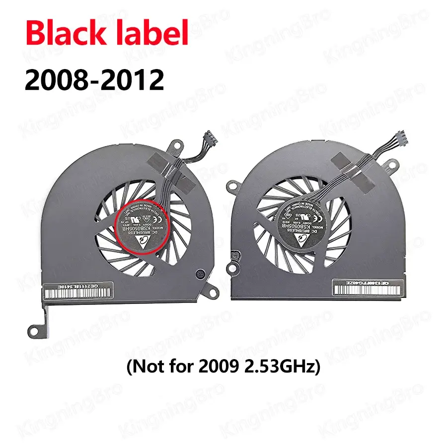 Miniature : Ensemble de 2 ventilateur pour CPU de certain Macbook Pro 15"