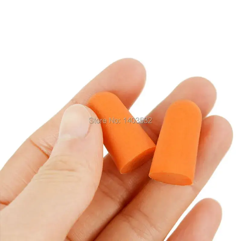 Miniature : Lot de 20 paires de bouchons de protection orange pour les oreille