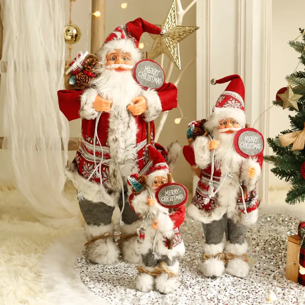 Miniature : Choix de 24 poupées père noël de 60cm