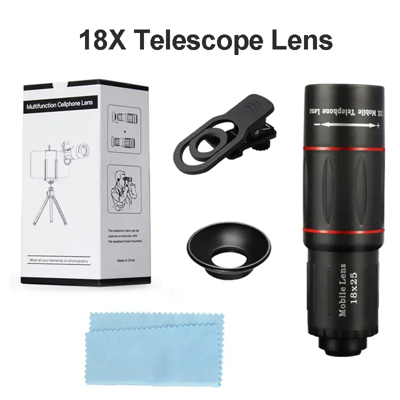 Miniature : Macro Lens pour cellulaire / tablette 18x 28x 64x