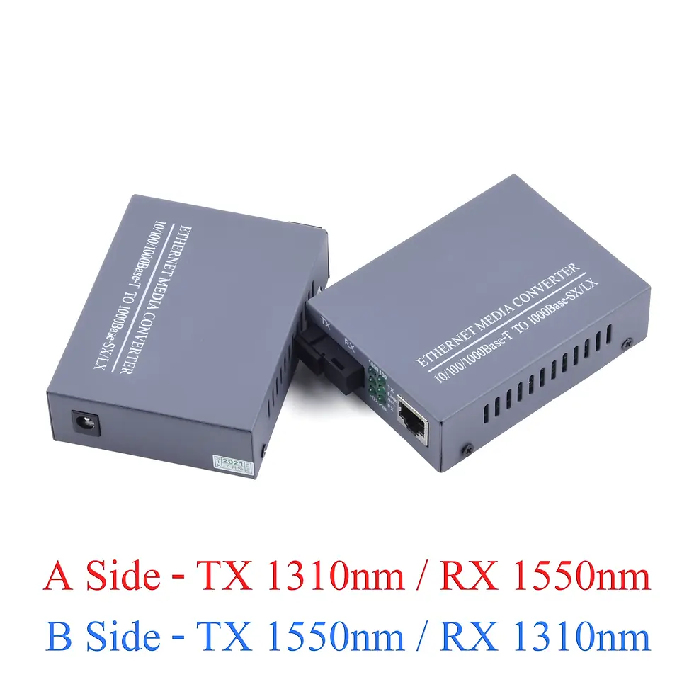 Miniature : Convertisseur réseaux cuivre a fibre optique SC/UPC SC/APC