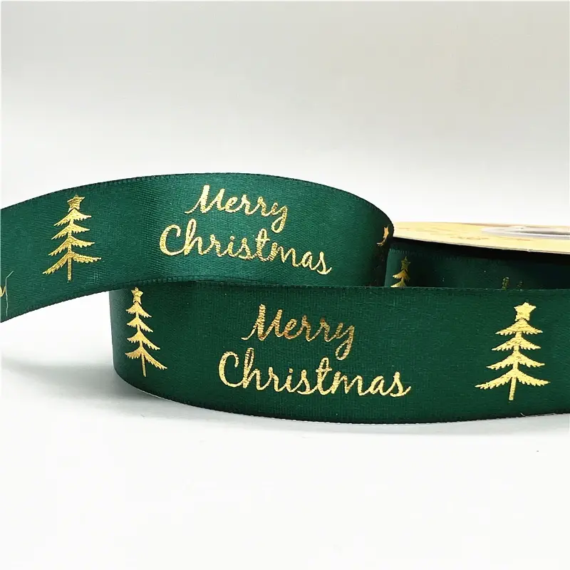 Miniature : Choix de 38 rouleaux de bande d'emballage de cadeau de noël de 25mm x 5yards