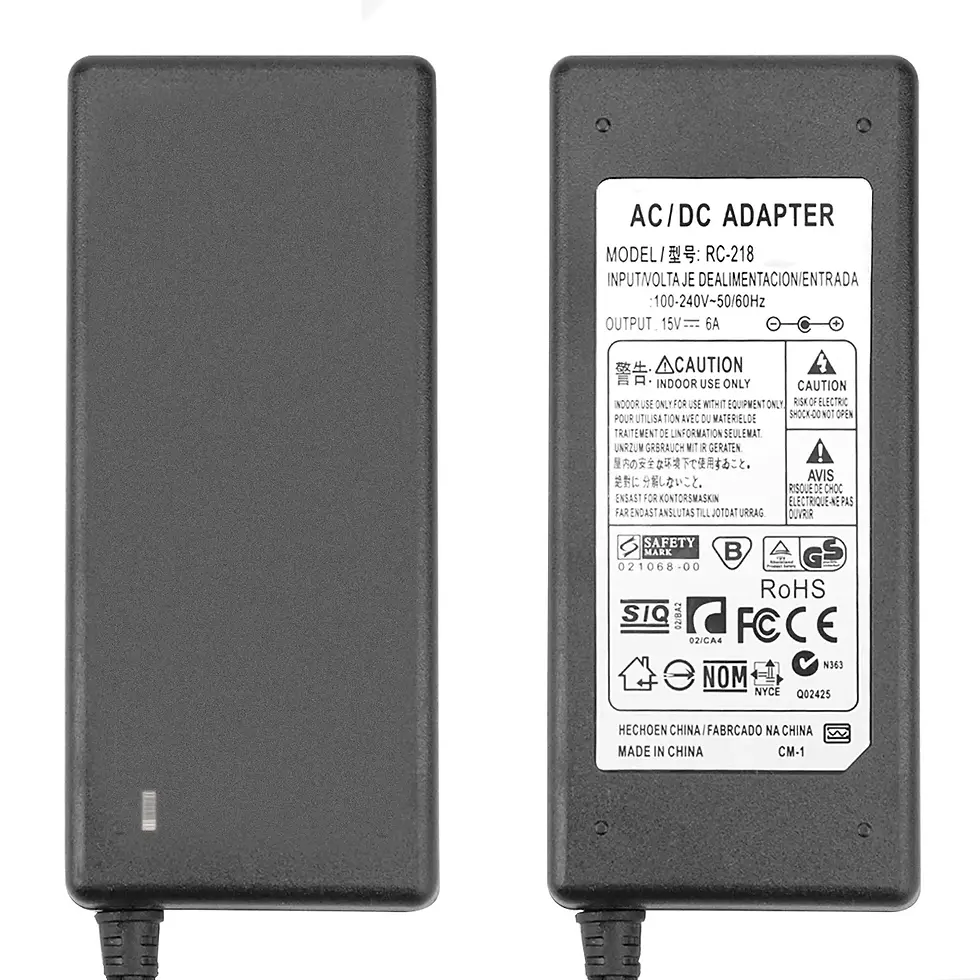 Miniature : PSU 100-240v AC a DC 15v 6a 80w
