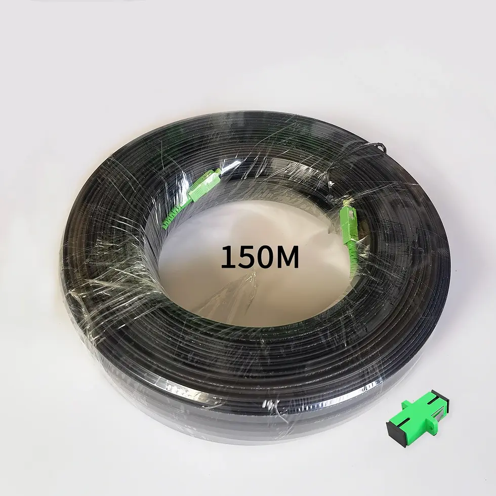 Miniature : Câble de fibre optique simple extérieur SC/APC-SC/APC de 20m a 200m