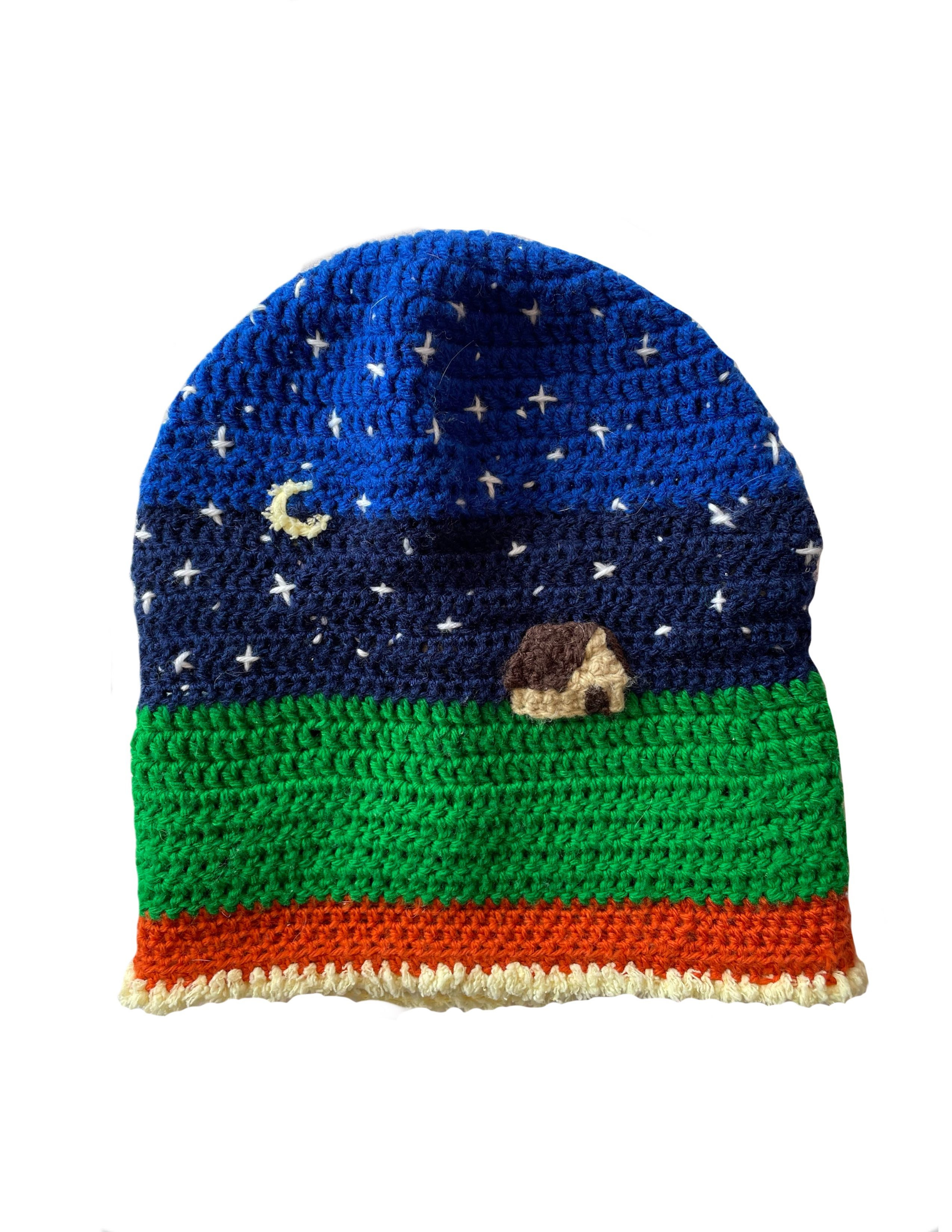 Goodnight Moon Crochet Balaclava*