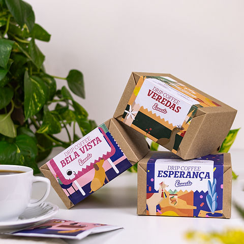 Drip Coffee Caixa - 7un sachets de 12g | Ernesto Cafés