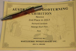 Richard Jardine Mango Burl Pen