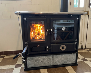 Cuisinière Bois La Nordica thermorosa Installé à Lieurac