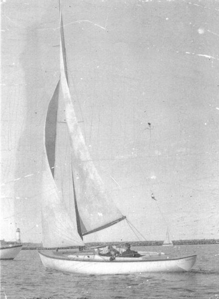 a sailboat sailing