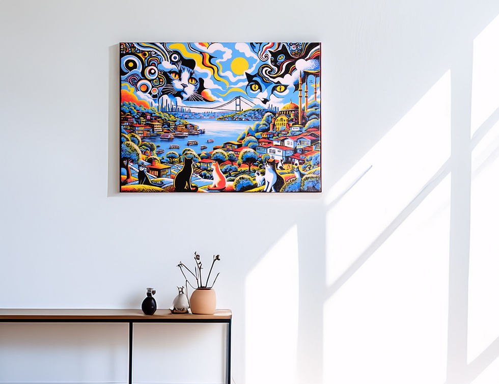 The City with Nine Lives 60x45